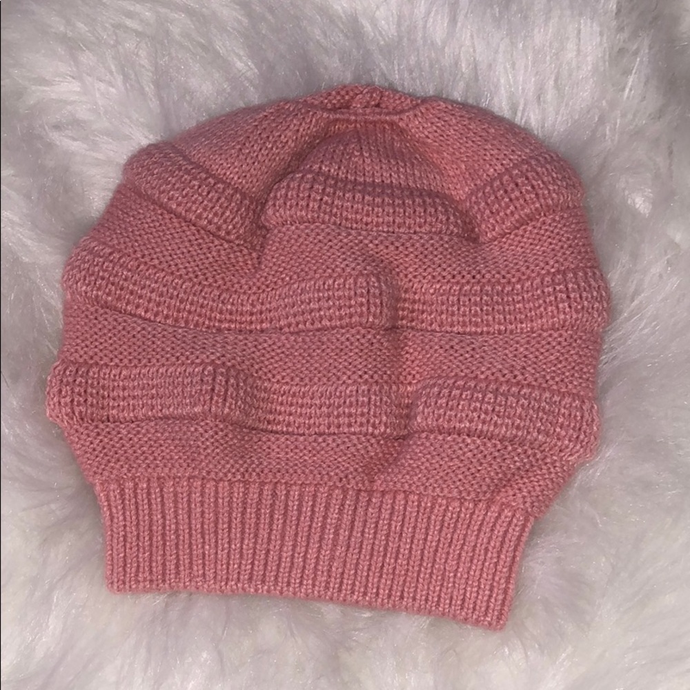 Ponytail Knit Hat